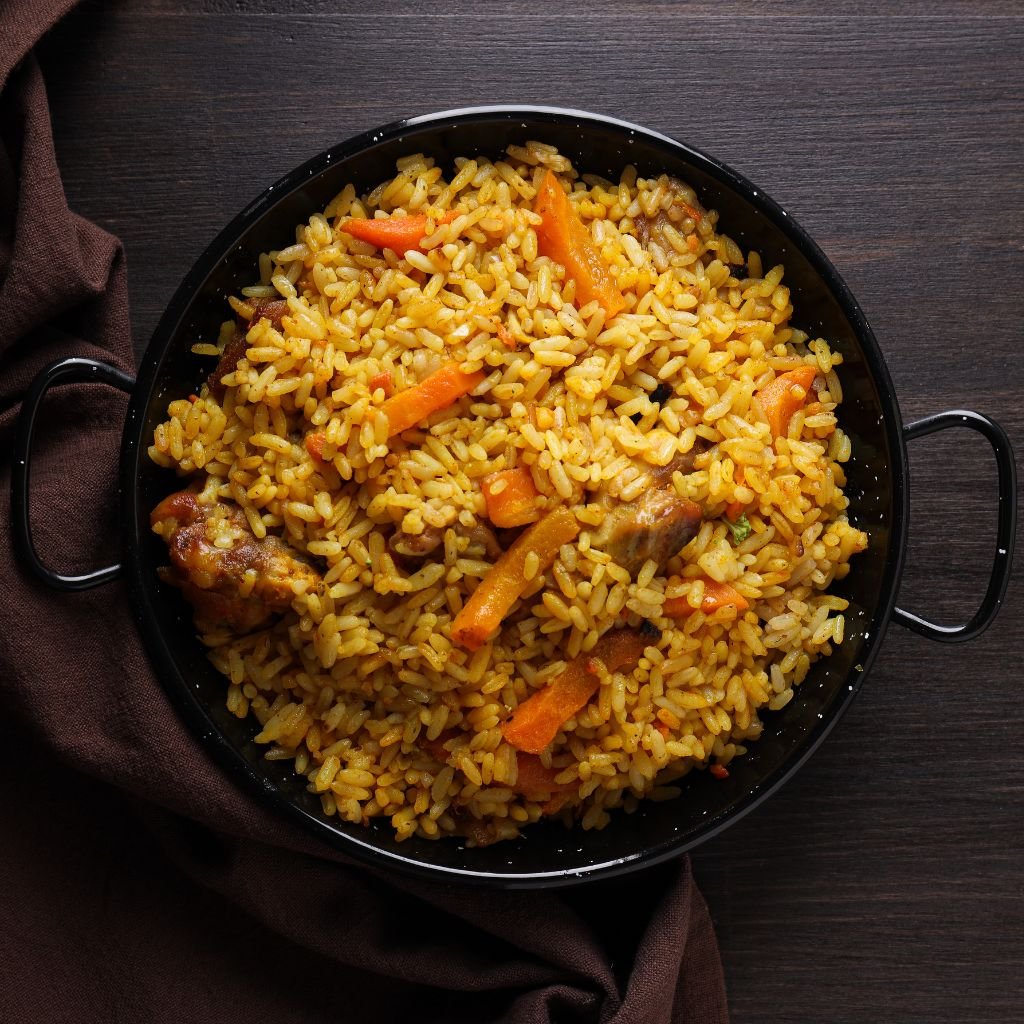 Cooked rice